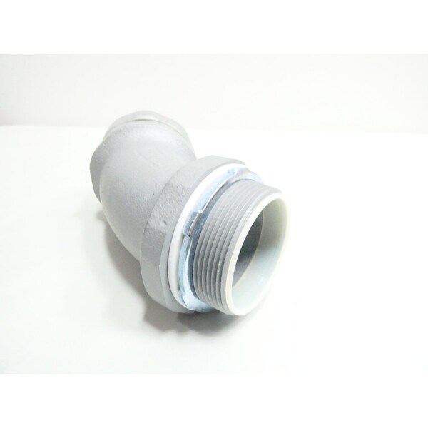 Appleton Electric Conduit Fitting Connector, Liquid-Tight, Steel, Electro Zinc Plated - STB-45300L
