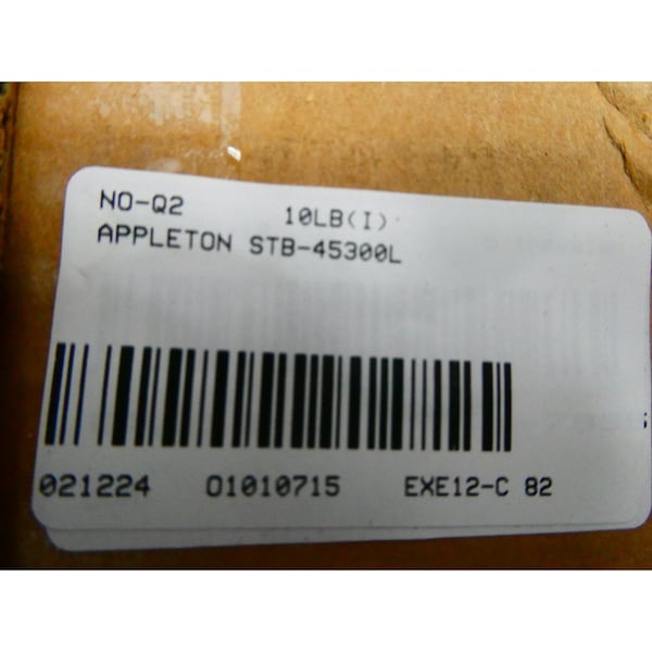 Appleton Electric Conduit Fitting Connector, Liquid-Tight, Steel, Electro Zinc Plated - STB-45300L