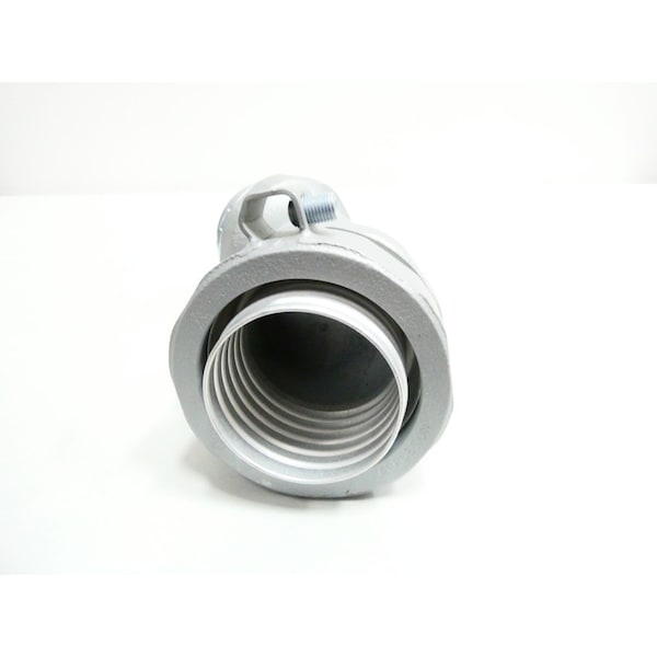 Appleton Electric Conduit Fitting Connector, Liquid-Tight, Steel, Electro Zinc Plated - STB-45300L