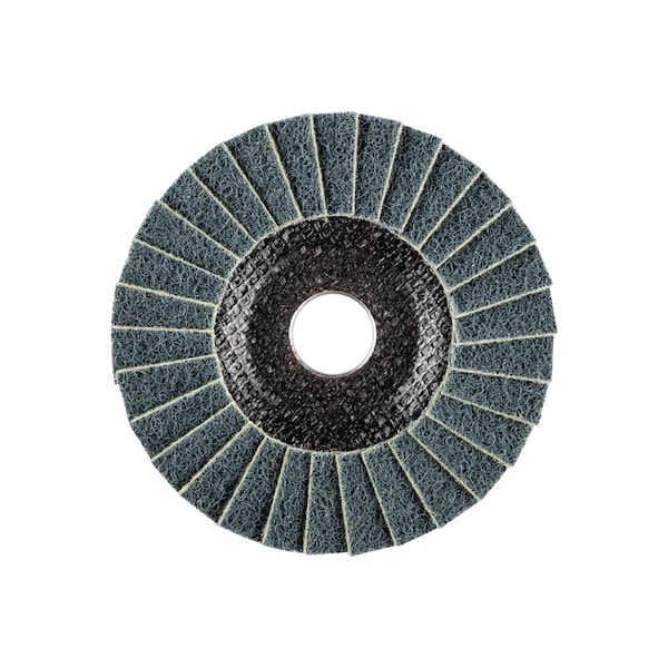Disco de láminas no tejido POLIVLIES® de 5" - Orificio de eje de 7/8" - Grado fino - 43278