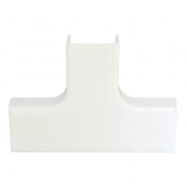 Cable Wholesale Tee Raceway, 31R1 Series, White - 31R1-006WH