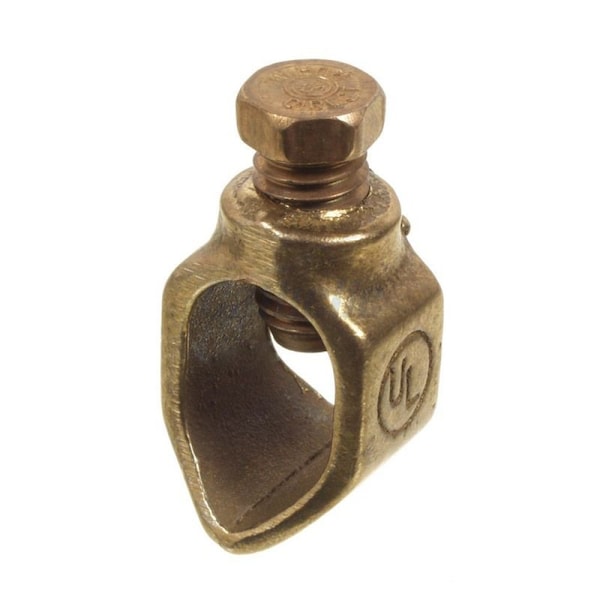 American Imaginations 0.625 in. Bronze Ground Rod Connector - AI-36608