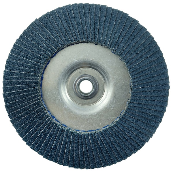 Weiler 7" Disco Flap Tiger, Cónico (TY29), 36Z, 5/8"-11 UNC - 50542