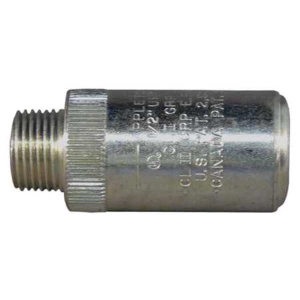 Appleton Electric Rigid Union, 1 in, Threaded, Steel, Powder Coated, Silver - UNYL100
