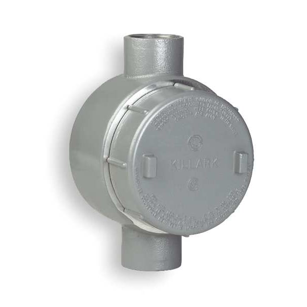 Hubbell Killark Conduit Outlet Body, Aluminum, C - GECCT-1