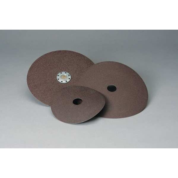 Disco de fibra Standard Abrasives, 4-1/2in Dia, 80Grit, PK25 - 530006