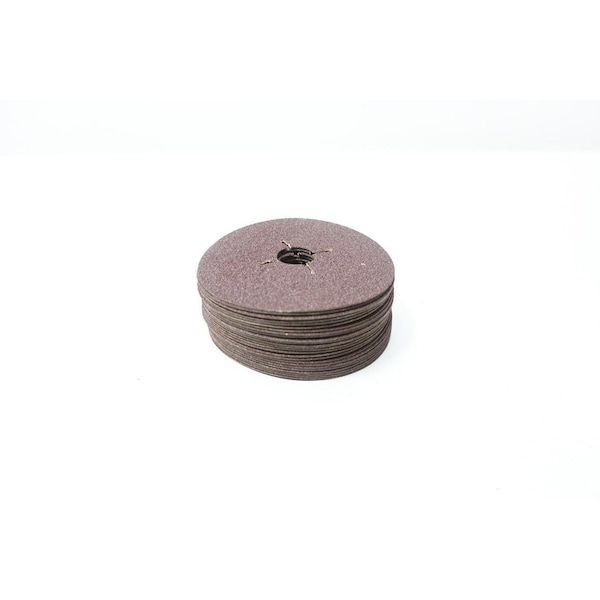 Disco de fibra de resina de 4-1/2 pulgadas, grano 60, paquete de 25 - 48-80-0519