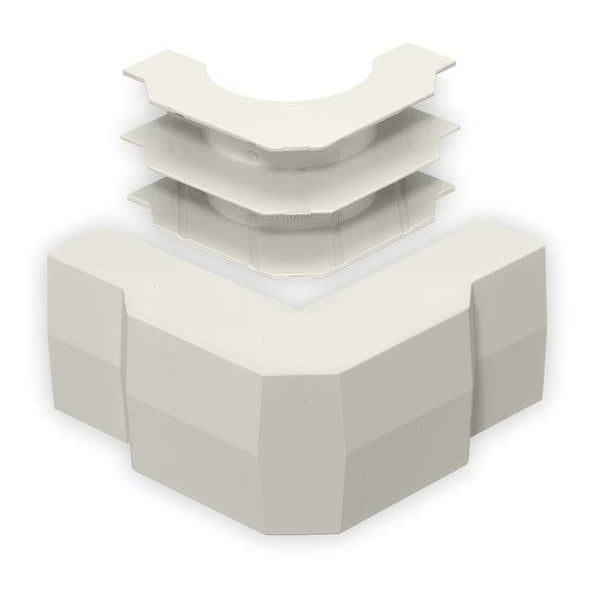 Hubbell Wiring Device-Kellems External Elbow Base and Cover, White - PW2EEBC