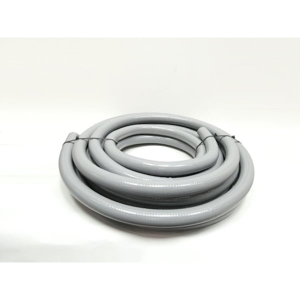 Alflex Liquid-Tight Flex Metal Conduit, 1-1/2 in Trade Size, Gray - H150000501