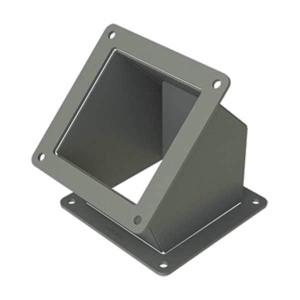 Nvent Hoffman Wireway 45 Degree Elbow, 12 Type, NEMA 12 Rating, Steel, Painted - F44WE45