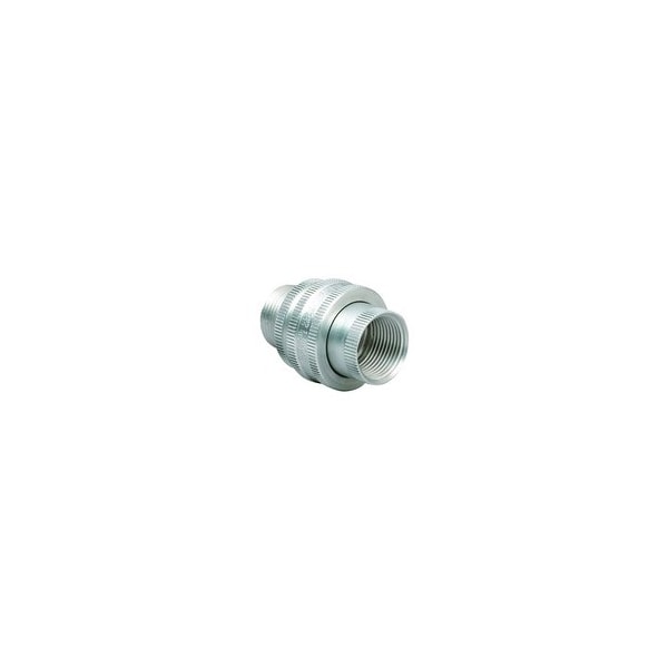 Killark Rigid Conduit Fittings, 2'', 3-5/8'' L, Natural Finished Copper-Free Aluminum, Male/Female, IMC/Rig - GUM-6