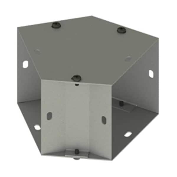 Nvent Hoffman Wireway 45 Degree Elbow, 1 Type, NEMA 1 Rating, Steel, Painted - F44G45E