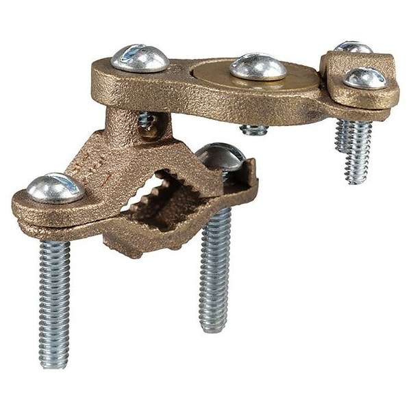 Dottie L.H. Dottie 1-1/4''-2'' Bronze Armored Ground Clamp w/ Swivel, 5PK - 28SWV