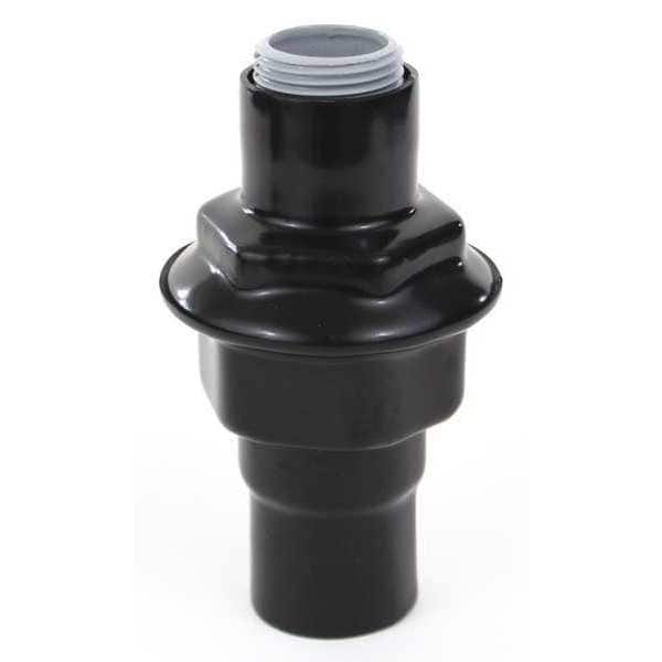 Calbond Rigid Union, 2 in, Threaded, Steel, PVC Coated, Black - PV2000UNY605