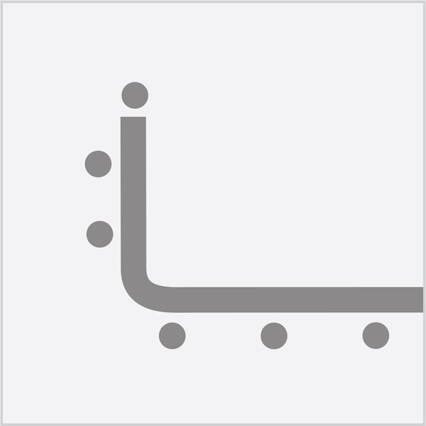 Cablofil Wire Mesh Cable Tray, 126 lb Capacity, Steel, Zinc Plated - CF105/300EZ