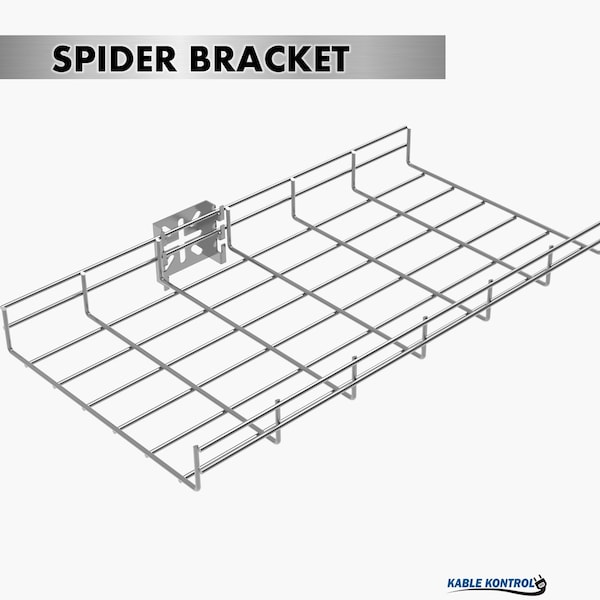 Kable Kontrol Cable Tray Spider Bracket, 304 Stainless Steel - KK-SPDR-304SS