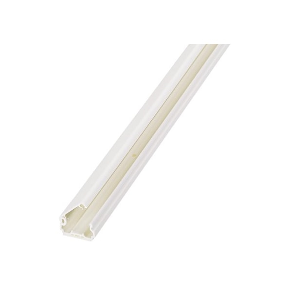 Panduit Cover Plate Raceway, LDPH Series, 1 Channel, 1 in W, 0.55 in H, 6 ft L, White - LDPH5WH6-A