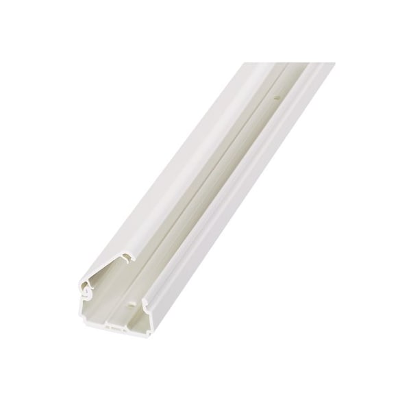 Panduit Cover Plate Raceway, LDPH Series, 1 Channel, 1.52 in W, 0.86 in H, 6 ft L, Gray - LDPH10IG6-A