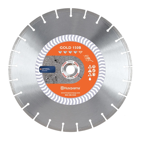 Husqvarna Diamond Saw Blade, Masonry, 26 in. Dia. - Banner Black 500 B-R