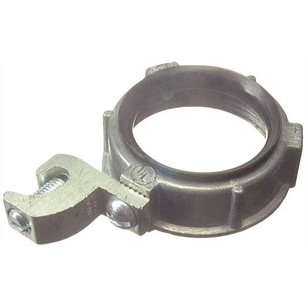 Halex IMC/Rigid Bushing, 1-1/2 in, Threaded, Die Cast Zinc - 29525