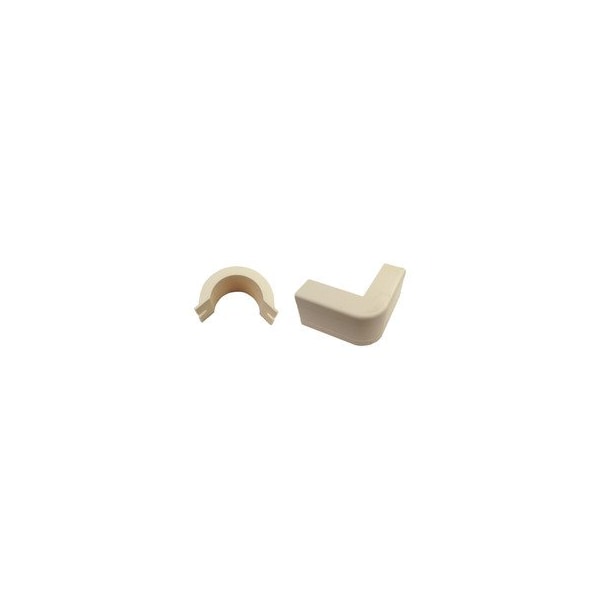 Swe-Tech 3C External Elbow Raceway, FWT Series, Ivory - FWT31R2-007IV