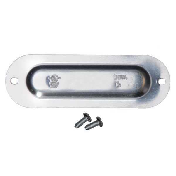 Raco Conduit Body Cover, 1/2" Hub Size, Steel - SSC050