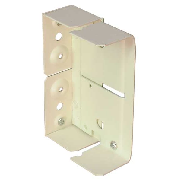 Legrand Internal Elbow Raceway, 4000 Series, 1 Channel, 4-3/4 in W, 1-1/2 in H, 3 in L, Ivory - V4017