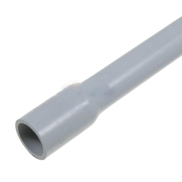 American Imaginations Non-Metallic Conduit, 1-1/2 in Trade Size, 10 ft, Plastic - AI-36597
