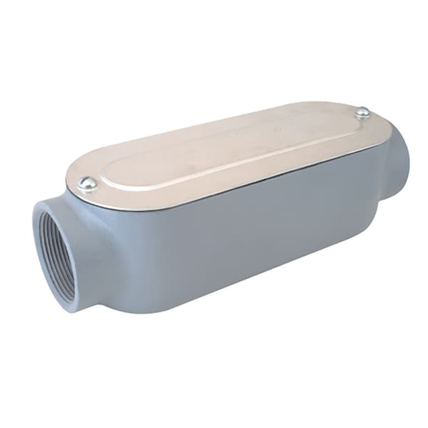 Abb Sigma Engineered Solutions ProConnex 1 in. D Die-Cast Aluminum Conduit Body For Rigid/IMC 1 pk - 02-55643C