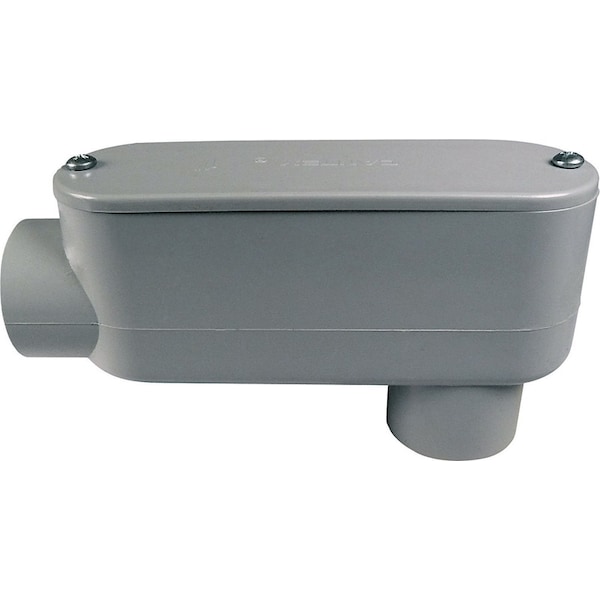 Cantex Cantex 1/2 in. D PVC Conduit Body For PVC 1 each - 5133663U