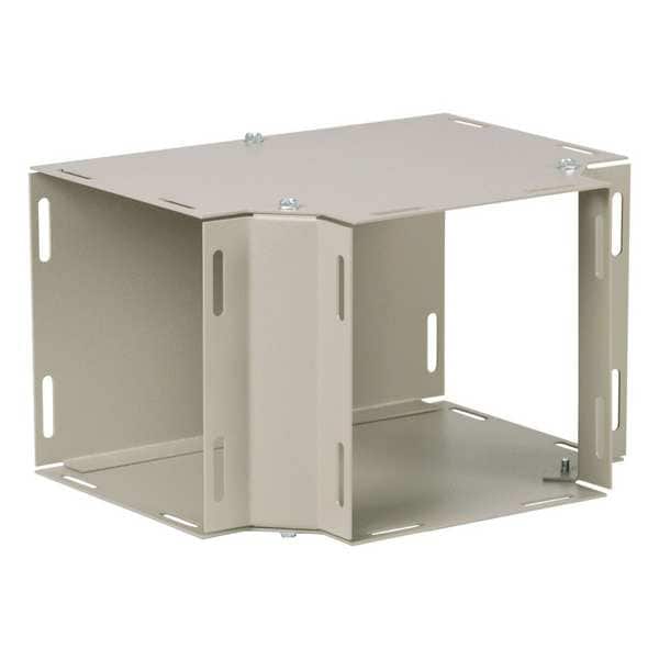 Wiegmann Wireway Tee, 1 Type, NEMA 1 Rating, Steel, Powder Coated - T0404
