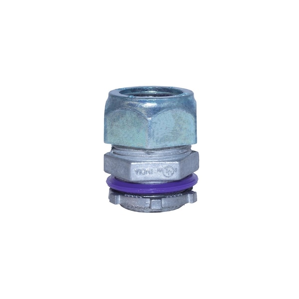 Gampak EMT Connector, Compression, Die Cast Zinc, Red - 49850