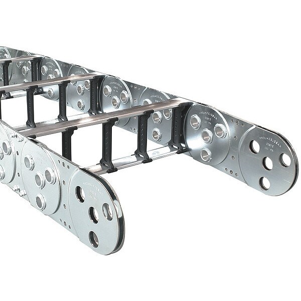 Kabelschlepp Varitrak(R), Steel, Open, Bolt, 468.4mm, 5Ft - S1800-16.00-RMS-435-3V5