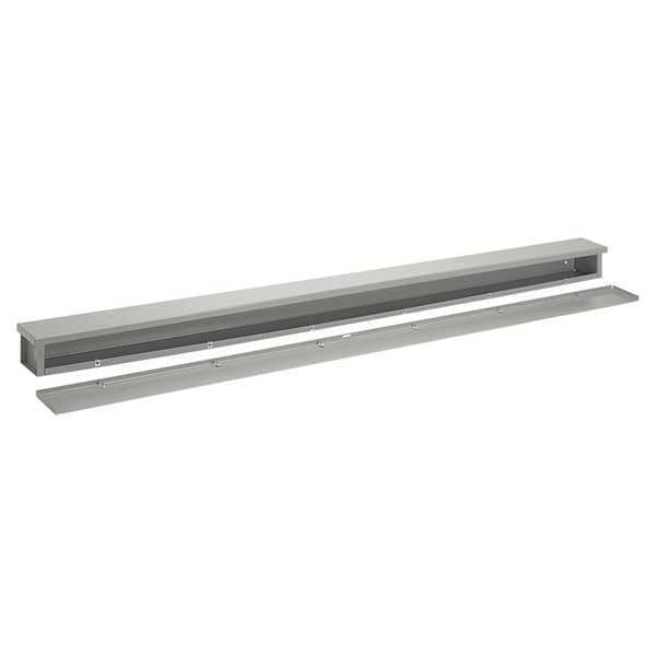 Nvent Hoffman Wiring Trough, 3R Rating, Steel, Galvanized - A8860RT