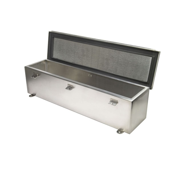 Wiegmann N4X HNG CVR WIRE TROUGH 8X8X24 304SS - T8824CHSS