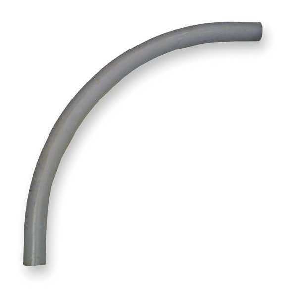 Cantex Conduit Fitting 90 Deg Elbow, 2-1/2 in, Glue, PVC, Painted - 5133829