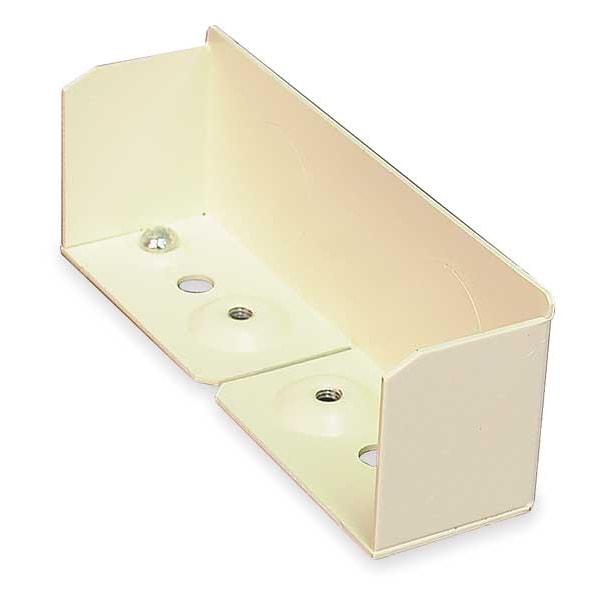 Legrand Blank End, 4000 Series, 1 Channel, 4.75 in W, 1.25 in H, 1.25 in L, Ivory - V4010B