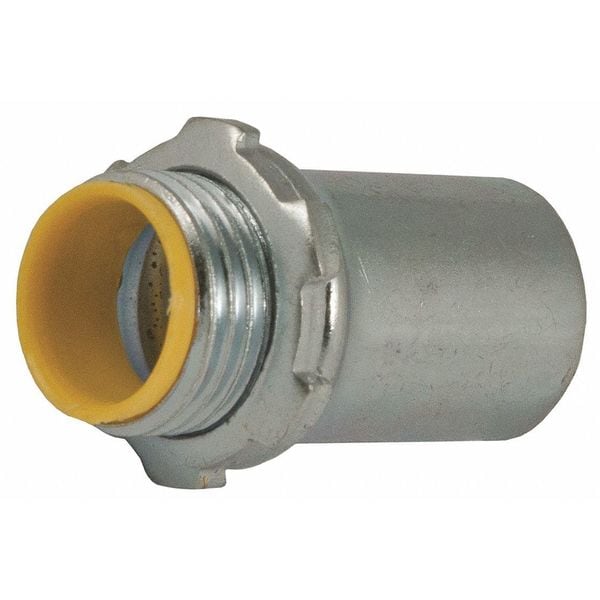 Raco EMT Grounding Connector, 3/4 in, Steel, Electro Zinc Plated - 1993
