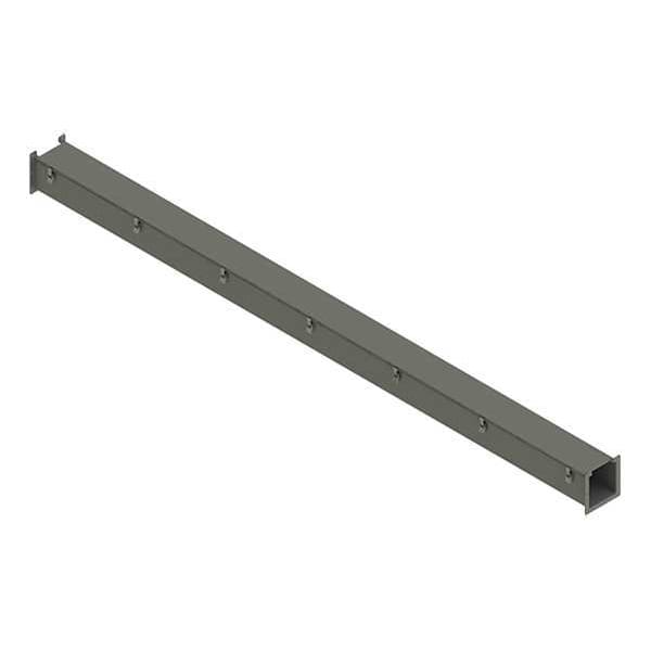 Nvent Hoffman Straight Section Wireway, 12 Rating, Steel, Powder Coated - F66L120