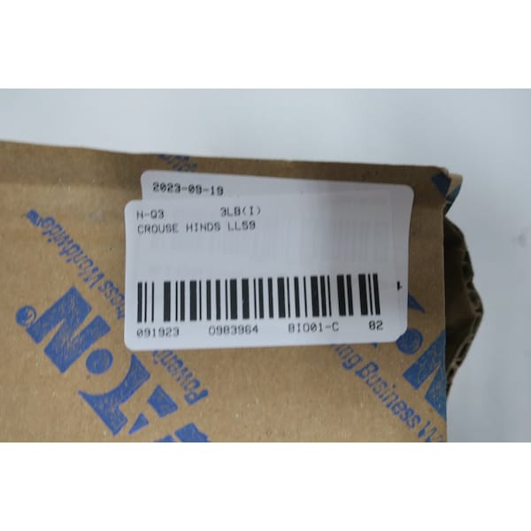 Crouse Hinds LL 1-1/2IN CONDUIT OUTLET BODIES AND Box, 2PK - LL59
