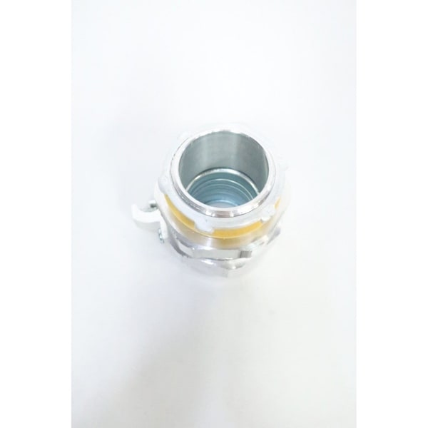 Crouse Hinds Conduit Fitting Connector, 1-1/2 in, Liquid-Tight, Aluminum - LT150G SA