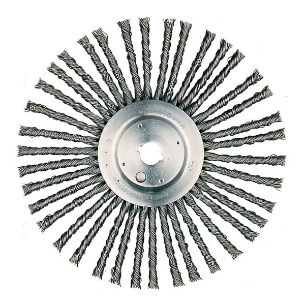 Paragon Diamond Tools 12" x .375 x 1'' Wire Wheels for Joint Cleanout - WW-12-375