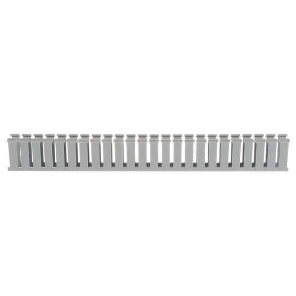 Panduit Wire Duct, Wide Slot, Gray, 1.26 W x 3 D - G1X3LG6