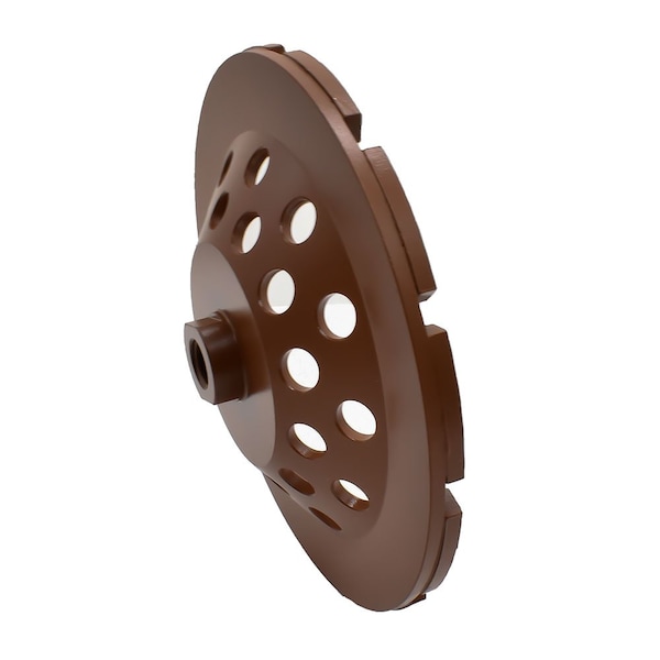 Rueda de copa de molienda de 7 pulgadas con cuerpo de acero y roscas de 5/8 pulgadas-11 - 7SDRCW