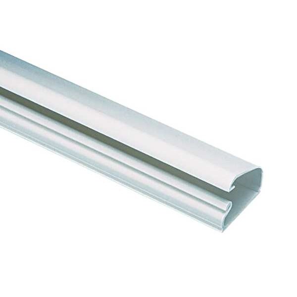 Panduit Base Raceway, LD5 Series, 1 Channel, 1 in W, 0.58 in H, 8 ft L, Off White - LD5IW8-A