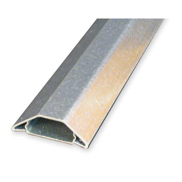 Legrand Cover Plate Raceway, 2600 Series, 1 Channel, 2-1/4 in W, 3/4 in H, 10 ft L, Gray - 2600-10