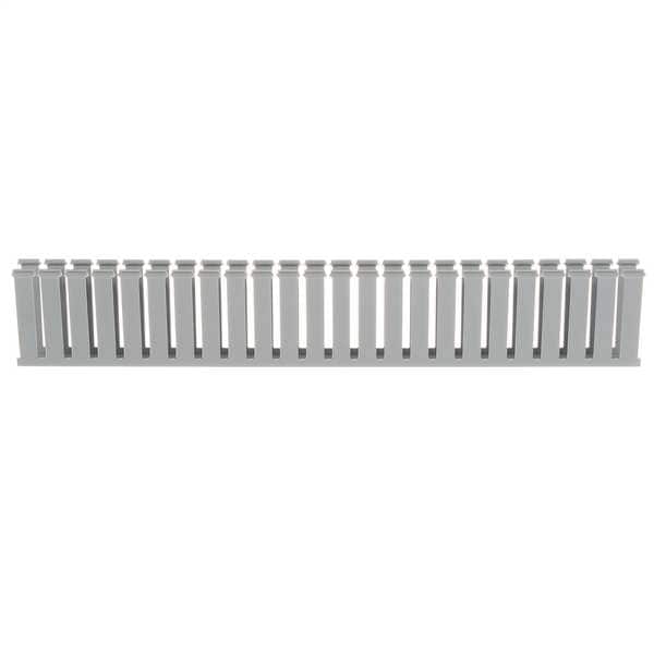 Panduit Wire Duct, Wide Slot, Gray, 1.26 W x 4 D - G1X4LG6