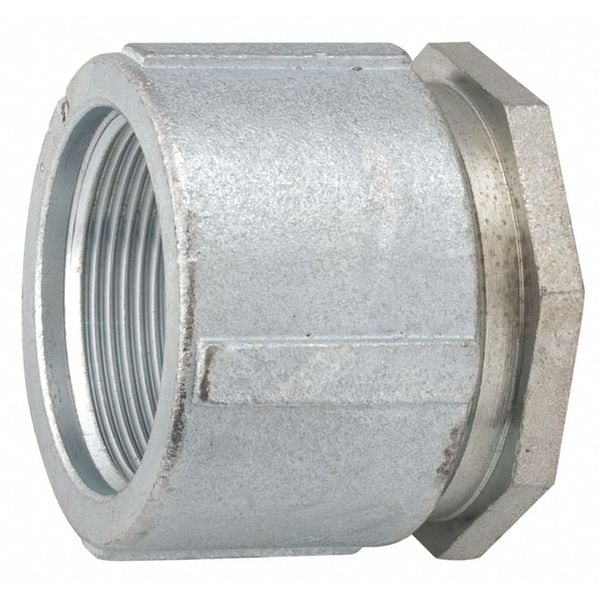 Raco IMC/Rigid Coupling, 5 in, Steel, Zinc Plated - 1520