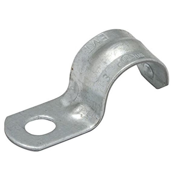 Hubbell-Raco Strap, Conduit; EMT Use, 1 in, Steel - 2084B4