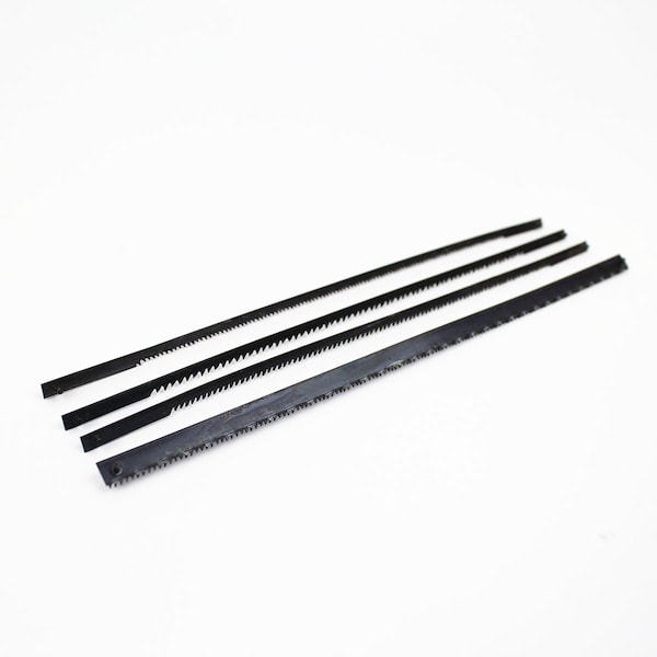 Excel Blades Jewelers Saw Blade, 4 Pack Metal Saw Blades Assorted, 7"Long, 12pk. - 20570